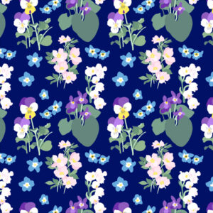 Forget-me-not pattern