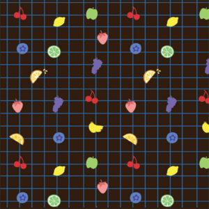 Fruit grid - dark